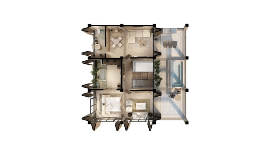Second Floor - Option 1